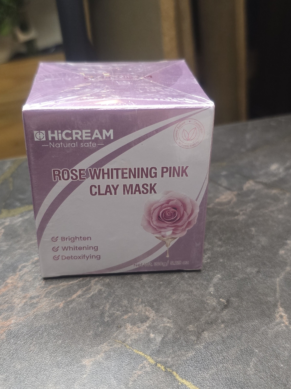 Rose Whitening Pink Clay Mask